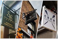 Hanging Shop Signs Leicestershire
